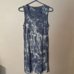 Thread And‎ Supply Women's Tie Dye Dress Sleeveless Size Small Modal Blend Soft